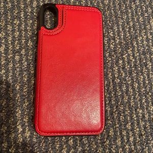 iPhone X wallet phone case -Never used